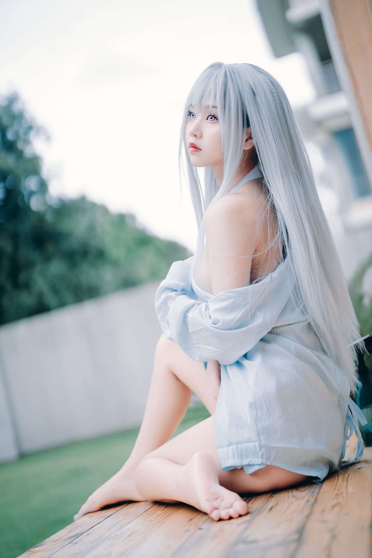 NO.056萌芽儿o0白泳装高清美图【25P】-可宝主